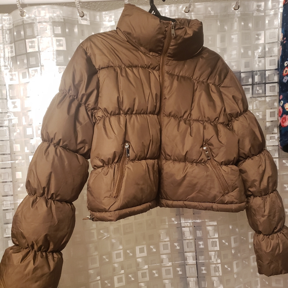 Brown Puffer Jacket